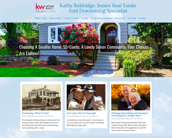 Kathy Baldridge: Senior Real Estate and Downsizing Specialist